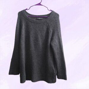 Wooden Ships Paola Buendia knit sweater in gray size XS extra small.